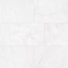 Msi 744759918086 Crystal White 3 Cm. X 16 Inch 24 Sandblast Marble Paver Tile 2.66 Sq. Ft