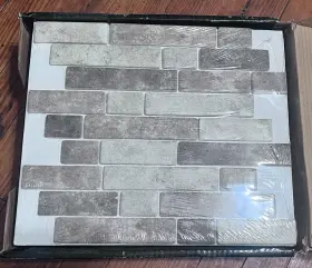 Msi 747583061317 Smot-glsil-6mm Interlocking Linear Mosaic Sheet Sandhills 14.55 Sq Ft Case