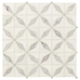 Msi 747583113665 Bianco Starlite 12 Inch X Polished Marble Floor And Wall Tile