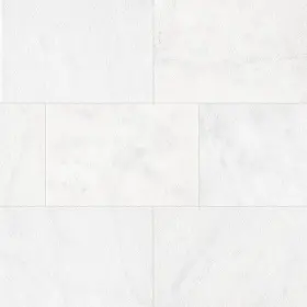 Msi 747583234940 Crystal White 3 Cm. X 16 Inch 24 Sandblast Marble Paver Tile