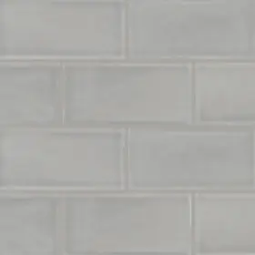 Amz-md-00576 Msi Morning Fog 3 Inch X 6 Handcrafted Glazed Ceramic Wall Tile For Bathroom