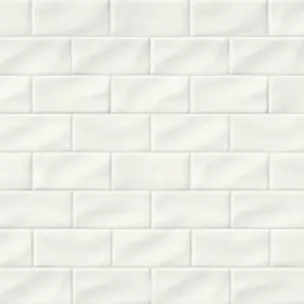 Amz-md-00578 Msi Whisper White 3 Inch X 6 Handcrafted Glossy Ceramic Wall Tile For Bathroom