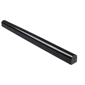 Amz-md-00602 Msi Absolute Black Pencil Molding 3/4 Inch X 12 Polished Granite Wall Tile