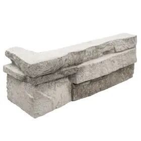 Lpnleknxgry4cor Msi Lpnle4corvar Varying Length Hardscape Wall Corner - Splitface Knoxville