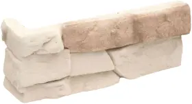 Lpnlepencre4cor Msi Lpnle4cor 19 Inch X 9 Splitface Concrete Thin-set Hardscape - Peninsula Cream