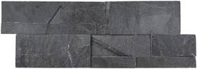 Msi Lpnlspreblk924-plt Lpnls924-plt Stackstone Ledger 9 Inch X 24 Slate Hardscape Wall - Premium Black