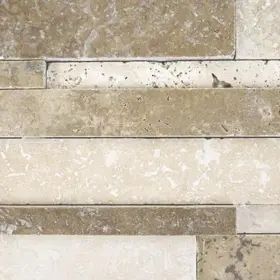 Lpnltcasble624-3dh-plt Msi Lpnlt624-3dh-plt 6 Inch X 24 Travertine Hardscape Wall Tile - Casa Blend