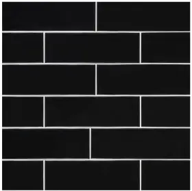 Ncitink4x12 Msi Citylights Ink 4 Inch X 12 Glossy Ceramic Wall Subway Tile 9.69 Sq. Ft