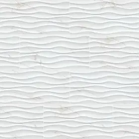 Ndymcalwavwhi1224g-n-plt Msi Nwhi1224g-n-plt Dymo - 12 Inch X 24 Geometric Wall Tile Glossy