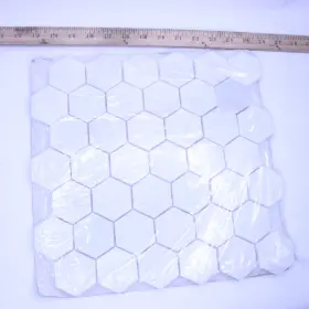 Smot-gre-2hexp Msi Mesh-mounted Mosaic Tile Polished Marble 12 X 11.75 10mm