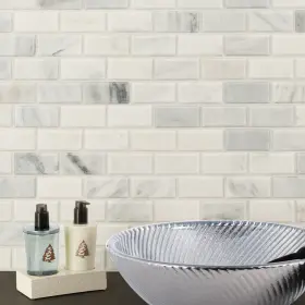 Smot-gre-2x4pb Msi Smot-2x4pb Arabescato Carrara Greecian Mesh-mounted 12 Inch X - White Smot-gre-2x4pb Msi Smot-2x4pb Arabescato Carrara Greecian Mesh-mounted 12 Inch X - White