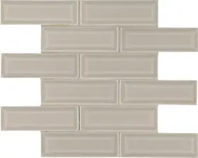 Smot-pt-porpea-2x6b Msi Smot-pt-por-2x6b Highland Park - 2 Inch X 6 Brick Joint Mosaic Pearl