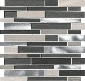 Smot-sglsmtil-urblof4mm Msi Smot-sglsmtil-urb4mm 12 Inch X Linear Mosaic Sheet - Varied Loft