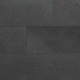 Msi Zor-ns-0015 Montauk Black 12 Inch X 24 Gauged Slate Floor And Wall Tile