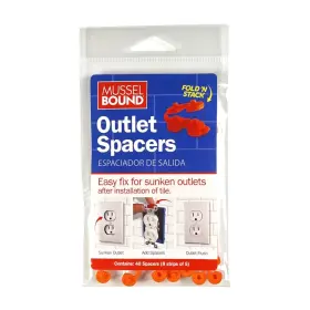 Musselbound 861866000043 Outlet Spacer - Quick And Easy Solution For 12x12 Inches Red