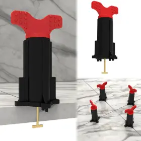 Knzpq-b40 Mynakaz Tile Leveling System Reusable Spacer Tools For Inch Knzpq-b40 Mynakaz Tile Leveling System Reusable Spacer Tools For Inch