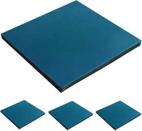 Myoyay 974013540393 1 Inch Thick Interlocking Tiles 4 Pack 20 X Rubber Flooring Mats Non-slip He Myoyay 974013540393 1 Inch Thick Interlocking Tiles 4 Pack 20 X Rubber Flooring Mats Non-slip He