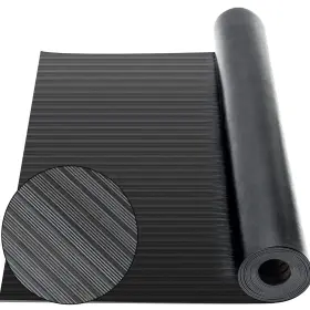 Myoyay 975281390307 Garage Rubber Flooring Roll 9.8ft X 3.3ft 3 Mm Thickness Floor Mat H