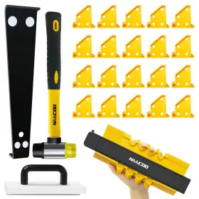 Naacoo 313035432440 Laminate Flooring Installation Kit Tapping Block Pull Bar Spacers Mallet