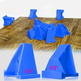Naacoo 313048445451 Flooring Spacers 1/4ftft And 1/2ftft Gaps 20 Pcs For Laminate Vinyl Installation