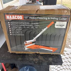 Naacoo 709226435725 Laminate/vinyl Floor Cutter 13 Inch Vinyl Plank With Wheel R
