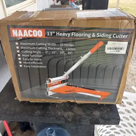 Naacoo 709226435725 Laminate/vinyl Floor Cutter 13 Inch Vinyl Plank With Wheel R