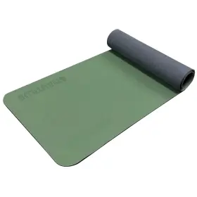 1954656 Nautilus Yoga Mat With Strap Earth Green