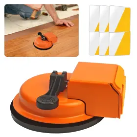 Gap-nx08 Naxvio Floor Gap Fixer Tool With Vacuum Suction Cup 6 Pcs Sticky Pads Heavy Duty P