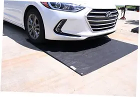 Pm50087 New Pig Corporation Inc. - By Oil Mats For Garage 5ft X Black Car Containment Mat Driveway