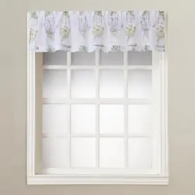 46373 No. 918 Eves Garden Semi-sheer Rod Pocket Kitchen Curtain Valance 54 Inch X 14