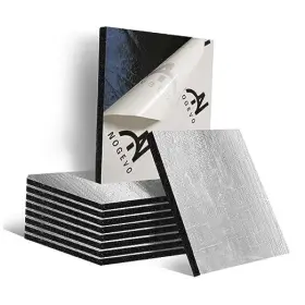 F06055 Nogevo 55sqft Car Sound Deadening Mat 236mil 6mm Closed Cell 236mil/55sqft 39 Pcs
