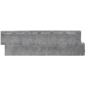 100060086 Novik Roughsawn Siding 14.5 Inch X 48.75 Polymer Basalt 12 Per Box 48.8-sq-ft 100060086 Novik Roughsawn Siding 14.5 Inch X 48.75 Polymer Basalt 12 Per Box 48.8-sq-ft