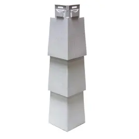 120185004 Novik Unbranded Siding Novikshake Np Northern Perfection Corner Polymer White