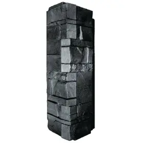120540011 Novik Faux Stone Siding 5.9 Inch X16 Durable Dry Stack Corner Panel Composite Onyx 120540011 Novik Faux Stone Siding 5.9 Inch X16 Durable Dry Stack Corner Panel Composite Onyx