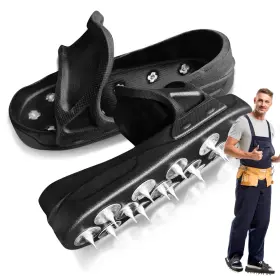 Npsmdrqt 735167255191 Sharp Spiked Style Shoes For Resinous Coatings Safe Walking On F