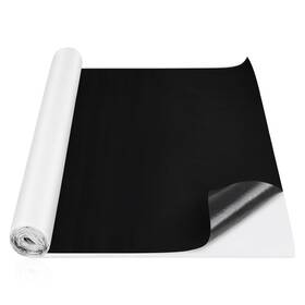 Nuanchu Gem-nuanchu-0347 51.6 Sq Ft 47.2 X 157.5 In Black Underfelt Carpet With Adhesive Back