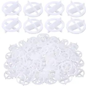 Th-nuanchu-3150 Nuanchu 500 Pcs 1/32 Inch 1mm Tile Spacers Removable Cross White