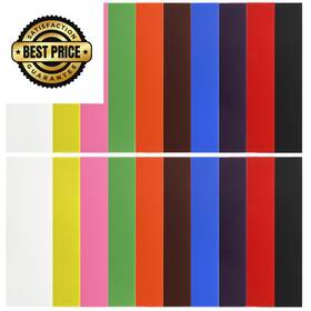 Okllen O-g10spacersheet-20p 20 Pcs G10 Spacer 6.3 X 2 Inches Pre-overlap Dimensions Colorful