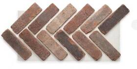 Old Mill Building Products Bwh-370056cs Brick 28 Inch X 12.5 0.5 Webb Herringbone Bridgewater