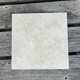 32208176250955 Ots Natural Stone 12 X Ivory Travertine Filled And Honed Field Tile