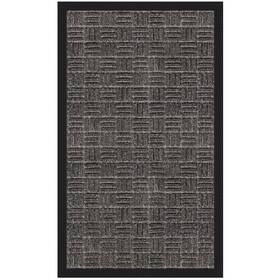 Ottomanson Rdm9214-18x30 Heavy Duty Rubber Floor Mat Non-slip Waterproof Easy To Clean Utility R