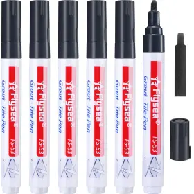 Pen-01 Outus 6 Pieces Tile Pen Wall Grout Restorer Repair Marker Filler For Res Pen-01 Outus 6 Pieces Tile Pen Wall Grout Restorer Repair Marker Filler For Res