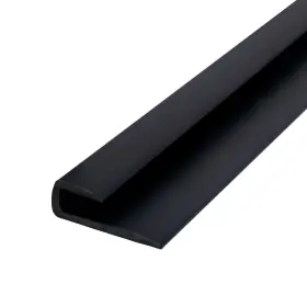 Outwater 840088714914 Plastic J Channel Fits Material 3/16 Inch Thick Black Styrene Cap Moulding Wi Outwater 840088714914 Plastic J Channel Fits Material 3/16 Inch Thick Black Styrene Cap Moulding Wi