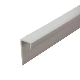 Outwater 840088715485 Plastic J Channel Fits Material 1/2 Inch Thick White Styrene Cap Moulding 8 F Outwater 840088715485 Plastic J Channel Fits Material 1/2 Inch Thick White Styrene Cap Moulding 8 F