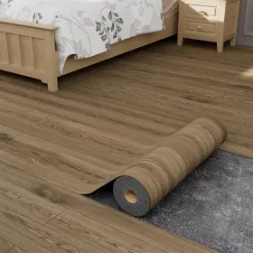 Oxdigi 313096071022 Peel And Stick Vinyl Flooring Roll 23 Inch X 118 /19 Sq.ft Thicken Self Adhes