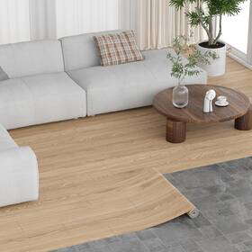 Oxdigi De145-36 Peel And Stick Vinyl Flooring Roll 24 Inch X 393 / 64 Sq.ft Self Adhesive W