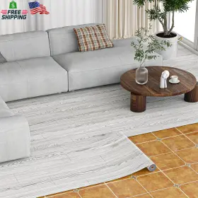 De145-42 Oxdigi Peel And Stick Vinyl Flooring Roll 24 Inch X 393 / 64 Sq.ft Self Adhesive Vin