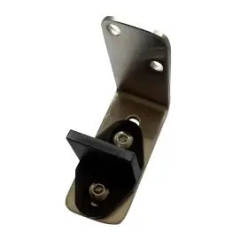 Pacific Entries 445005427453 1 In X 2-1/4 Stainless Steel Floor Quiet Guide