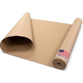 Paclord B0dwzlb6wn 36 Inch X 166 Brown Rosin Paper Roll - Made In Usa Heavy-duty