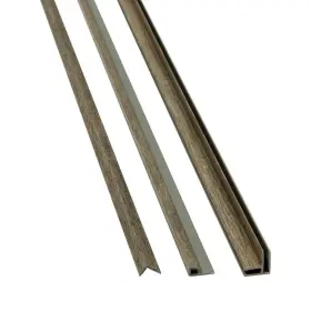 17381 Palisade Natural Oak 94 Inch Vinyl Backsplash Accessory Trim Kit